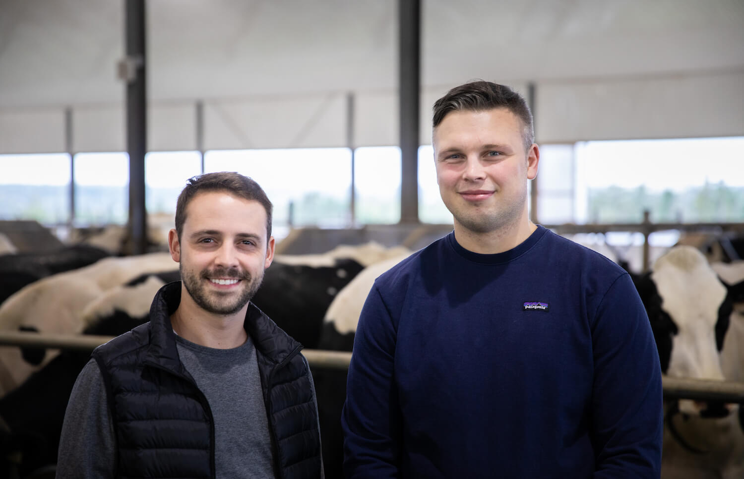 Rob Forsythe, CEO & Co-founder, Milk Moovement (left) and Jon King, CPO & Co-founder, Milk Moovement