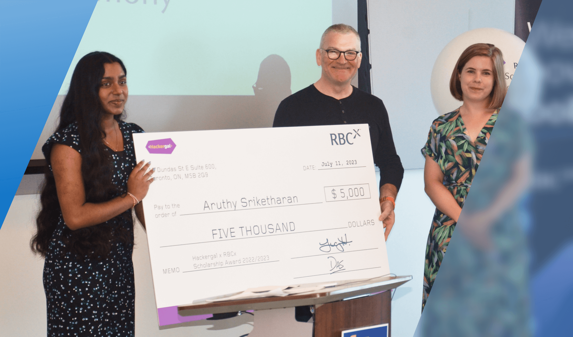 Hackergal and RBCx celebrate gender inclusivity in tech with inaugural scholarship program