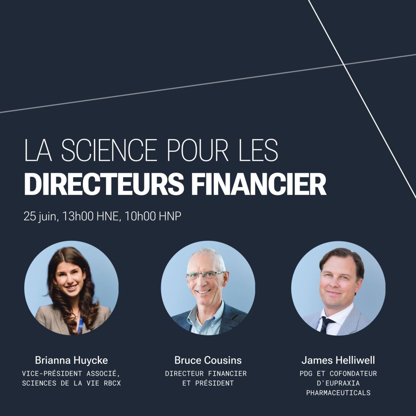 La science pour les chefs des finances